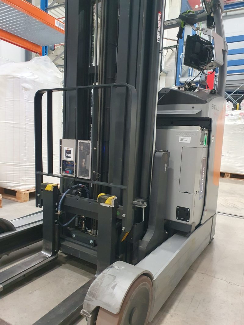 Visuel du bloc scanner embarqué vue chariot